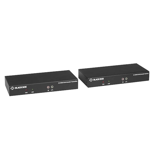 Black Box BLACK BOX Kvx Series Hdmi 4K Fibre Kvm Extender, Sh, Tx+Rx KVXLCHF-100 - main